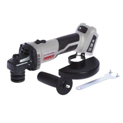 Аккумуляторная угловая шлифмашина ИНТЕРСКОЛ УШМ-125/18ВЭ, 18 В, 125 мм, 8500 об/мин, с АКБ 2 Ач и ЗУ (684.1.0.70-B2C)