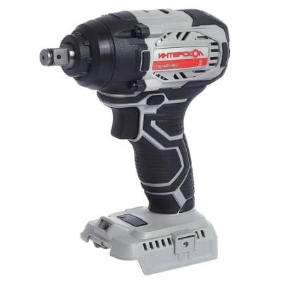 Аккумуляторный гайковерт ИНТЕРСКОЛ ГАУ-350/18ВЭ, 18 В, 350 Нм, 3200 уд/мин, с АКБ 4 Ач и ЗУ (643.1.0.70-B4C)