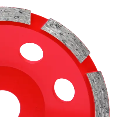 Чашка алмазная ИНТЕРСКОЛ 1-ряд, 125х22.2х5 мм, 13300 об/мин (10101.125)