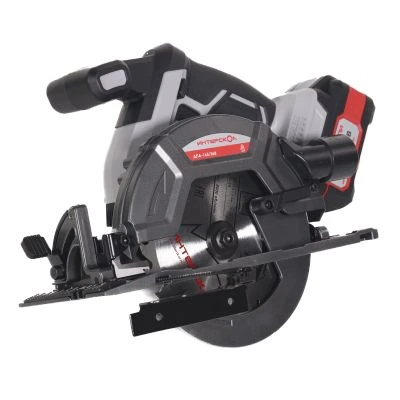 Аккумуляторная дисковая пила ИНТЕРСКОЛ ДПА-165/36В, 36 В, 165 мм, 5000 об/мин, с 2 АКБ 2 Ач и ЗУ, в кейсе (817.2.2.70)