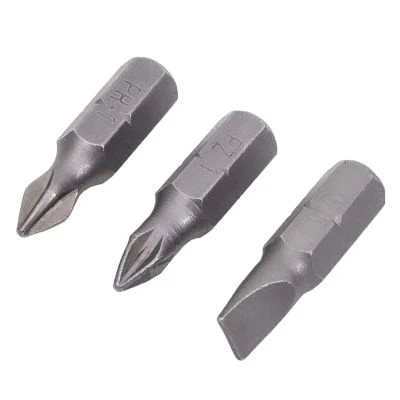 Бита ИНТЕРСКОЛ PH1/PZ1/SL, 25 мм хвостовик 1/4", 3 шт. (0408.001)