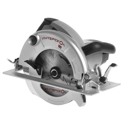 Пила циркулярная ИНТЕРСКОЛ ДП-190/1600М, 1600 Вт, 190 мм, 4800 об/мин (97.1.1.20)