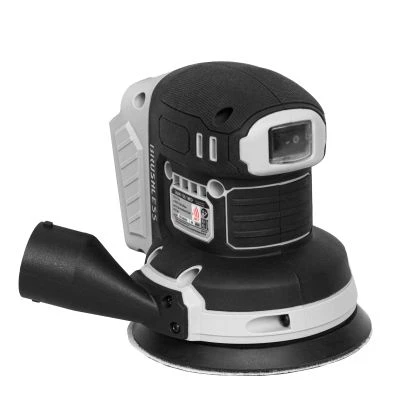 Эксцентриковая шлифмашина ИНТЕРСКОЛ ЭШМ-125/18ВЭ 2,0, 18 В, 125 мм, 20000 кол/мин, без АКБ и ЗУ