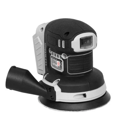 Эксцентриковая шлифмашина ИНТЕРСКОЛ ЭШМ-125/18ВЭ 2,0, 18 В, 125 мм, 20000 кол/мин, с АКБ 2 Ач и ЗУ