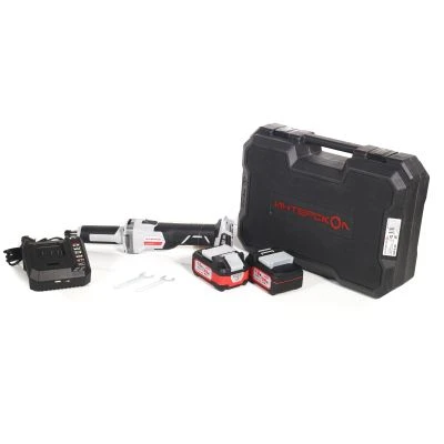 Аккумуляторная прямошлифовальная машина ИНТЕРСКОЛ ПШМ-8/36В, 36 В, 55 мм, 20000 об/мин, с 2 АКБ 2 Ач и ЗУ, в кейсе (821.2.2.70)