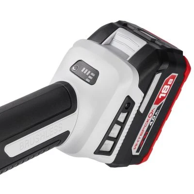 Аккумуляторная угловая шлифмашина ИНТЕРСКОЛ УШМ-125/18ВЭ, 18 В, 125 мм, 9500 об/мин, с АКБ 4 Ач и ЗУ (955.4.1.70)