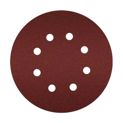 Круг шлифовальный ИНТЕРСКОЛ, 125 мм, зернистость 80 мкм, 6 шт., 52112.080