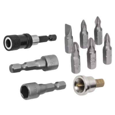 Дрель-шуруповерт ИНТЕРСКОЛ ДАУ-10/18В 44, 18 В, 1650 об/мин, 21000 уд/мин, c 2 АКБ 2 Ач и ЗУ, в кейсе + биты (755.2.2.47)