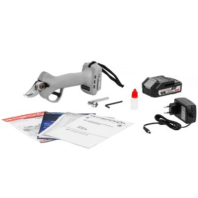 Аккумуляторный секатор ИНТЕРСКОЛ СА-30/18В, 18 В, рез до 30 мм, с АКБ 2 Ач и ЗУ, в кейсе (775.2.1.70)