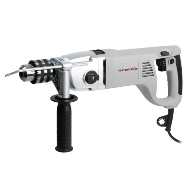 Ударная дрель ИНТЕРСКОЛ ДУ-22/1200ЭРП2, 1200 Вт, 2000 об/мин, 32000 уд/мин (330.1.0.00)