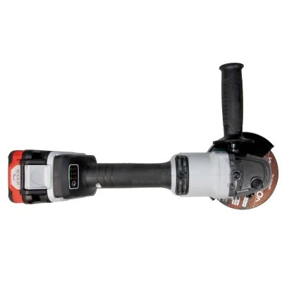 Аккумуляторная угловая шлифмашина ИНТЕРСКОЛ УШМ-125/36ВМЭ, 36 В, 125 мм, 8500 об/мин, с 2 АКБ 2 Ач и ЗУ, в кейсе