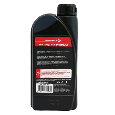 Масло цепное ИНТЕРСКОЛ , минеральное, 1000 мл (90101.006)