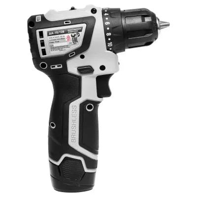 Аккумуляторная дрель-шуруповерт ИНТЕРСКОЛ МиниМАКС ДА-10/12 36, 12 В, 1450 об/мин, без АКБ и ЗУ (687.0.0.70)