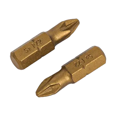 Бита ИНТЕРСКОЛ PZ2, 25 мм HEX, 2 шт. (0410.019)