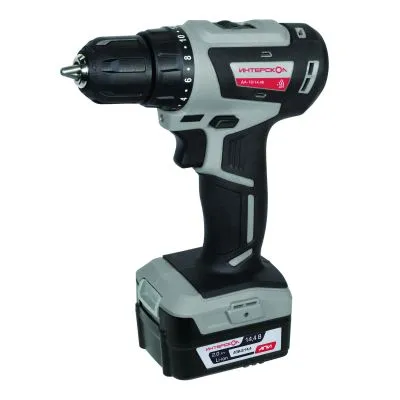 Аккумуляторная дрель-шуруповерт ИНТЕРСКОЛ МиниМАКС ДА-10/14,4В 38, 14.4 В, 1500 об/мин, с 2 АКБ 2 Ач и ЗУ, в кейсе (708.2.2.70)