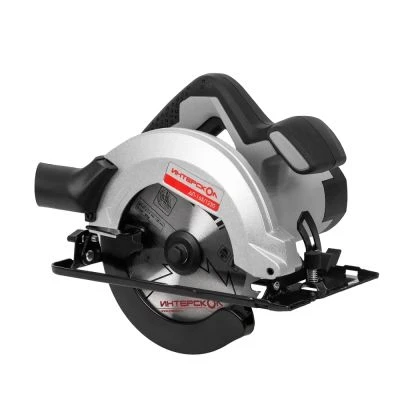 Дисковая пила ИНТЕРСКОЛ ДП-165/1250, 1250 Вт, 165 мм, 5500 об/мин, (УЦЕНЕННЫЙ ТОВАР) (682.0.0.00/U)