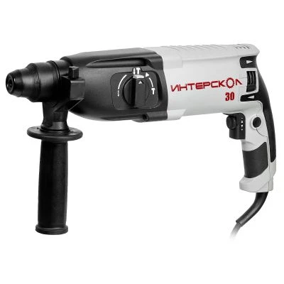 Перфоратор ИНТЕРСКОЛ П-30/900ЭР, 900 Вт, 3.3 Дж, 5100 уд/мин, кейс (86.1.0.00)