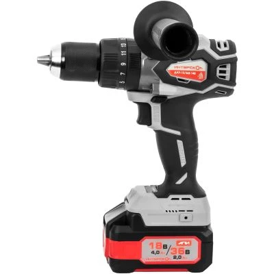 Ударная дрель-шуруповерт ИНТЕРСКОЛ ДАУ-13/36В 140, 36 В, 2250 об/мин, 30000 уд/мин, с 2 АКБ 2 Ач и ЗУ, в кейсе (852.2.2.70)