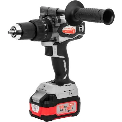 Ударная дрель-шуруповерт ИНТЕРСКОЛ ДАУ-13/36В 140, 36 В, 2250 об/мин, 30000 уд/мин, с 2 АКБ 2 Ач и ЗУ, в кейсе (852.2.2.70)