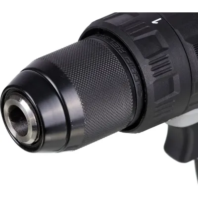 Дрель-шуруповерт ИНТЕРСКОЛ ДАУ-13/18В 60, 18 В, 2000 об/мин, 30000 уд/мин, с 2 АКБ 2 Ач и ЗУ, в кейсе (574.2.2.70)