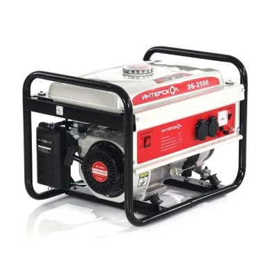 Генератор бензиновый ИНТЕРСКОЛ ЭБ-2500 синхронный, 2 кВт, (793.0.0.40)