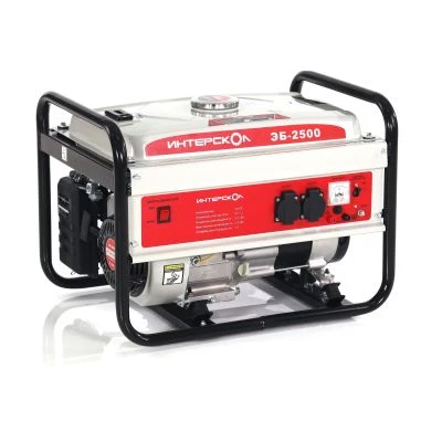 Генератор бензиновый ИНТЕРСКОЛ ЭБ-2500 синхронный, 2 кВт, (793.0.0.40)