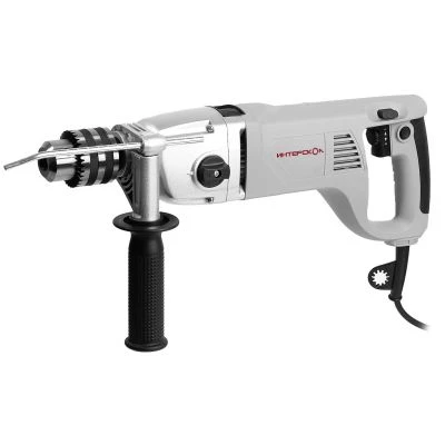 Ударная дрель ИНТЕРСКОЛ ДУ-22/1200ЭРП2, 1200 Вт, 2000 об/мин, 32000 уд/мин (330.1.0.00)