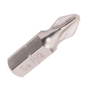 Бита ИНТЕРСКОЛ PH2, 25 мм хвостовик 1/4", 6 шт. (25202.025)