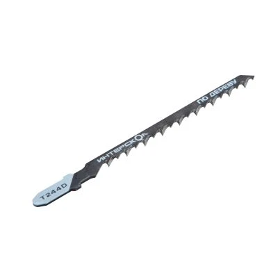 Пилка для лобзика ИНТЕРСКОЛ T-244D, по дереву, 5 шт. (35175.100)