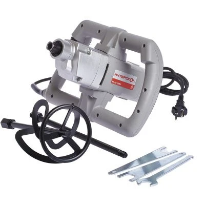 Миксер строительный ИНТЕРСКОЛ КМ-60/1000Э, 1050 Вт, 850 об/мин, 2 скорости (52.1.2.00)