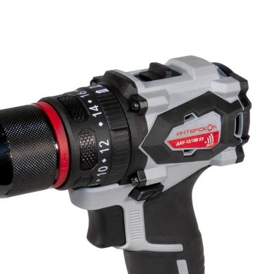 Дрель-шуруповерт ИНТЕРСКОЛ ДАУ-13/18В 55, 18 В, 1850 об/мин, 27750 уд/мин, с АКБ 2 Ач и ЗУ (953.0.0.70-B2C)