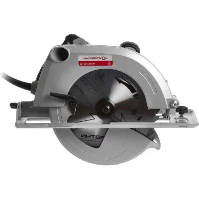 Дисковая пила ИНТЕРСКОЛ ДП-235/2000М, 2000 Вт, 235 мм, 4200 об/мин (554.2.0.70)