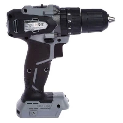 Дрель-шуруповерт ИНТЕРСКОЛ ДАУ-13/18ВК 45, 18 В, 1700 об/мин, 25500 уд/мин, без АКБ и ЗУ, в кейсе (573.0.0.70)