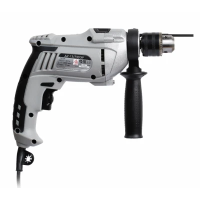 Ударная дрель ИНТЕРСКОЛ ДУ-13/750ЭР, 750 Вт, 2800 об/мин, 45000 уд/мин (546.1.0.00)