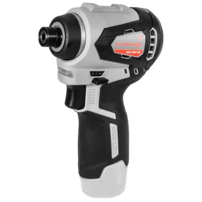 Аккумуляторный ударный шуруповерт ИНТЕРСКОЛ ШАУ-220/12ВЭ, 12 В, 220 Нм, 3200 уд/мин, без АКБ и ЗУ (803.1.0.70)