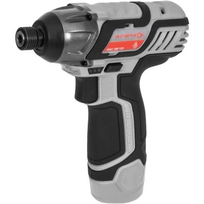 Аккумуляторный ударный шуруповерт ИНТЕРСКОЛ ШАУ-100/12Э, 12 В, 100 Нм, 3000 уд/мин, без АКБ и ЗУ (808.0.0.70)