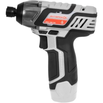 Аккумуляторный ударный шуруповерт ИНТЕРСКОЛ ШАУ-100/12Э, 12 В, 100 Нм, 3000 уд/мин, без АКБ и ЗУ (808.0.0.70)