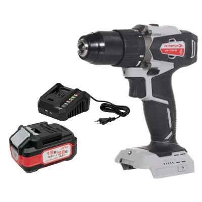 Аккумуляторная дрель-шуруповерт ИНТЕРСКОЛ ДА-13/36В 50, 36 В, 1700 об/мин, с АКБ 2.5 Ач и ЗУ (851.0.0.70-B25C)