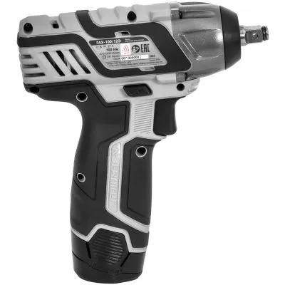 Аккумуляторный ударный гайковерт ИНТЕРСКОЛ ГАУ-100/12Э, 12 В, 100 Нм, 3000 уд/мин, с 2 АКБ 2 Ач и ЗУ, в кейсе (807.2.2.70)