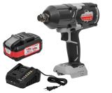 Аккумуляторный ударный гайковерт ИНТЕРСКОЛ ГАУ-1200/36ВЭ, 36 В, 1200 Hм, 2050 уд/мин, с АКБ 4 Ач и ЗУ (819.0.0.70-B4C)