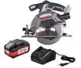 Аккумуляторная дисковая пила ИНТЕРСКОЛ ДПА-165/36В, 36 В, 165 мм, 5000 об/мин, с АКБ 4 Ач и ЗУ (817.0.0.70-B4C)