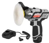 Аккумуляторная полировальная машина ИНТЕРСКОЛ АПМ-76/12Э, 12 В, 76 мм, 8300 об/мин, с АКБ 2 Ач и ЗУ (806.0.0.70-B2C)