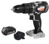 Дрель-шуруповерт ИНТЕРСКОЛ ДАУ-13/18В 60, 18 В, 2000 об/мин, 30000 уд/мин, с АКБ 2 Ач и ЗУ, в кейсе (574.0.0.70-B2C)