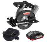Аккумуляторная дисковая пила ИНТЕРСКОЛ ДПА-165/18В, 18 В, 165 мм, 5000 об/мин, с АКБ 4 Ач и ЗУ (577.0.0.70-B4C)