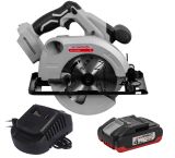 Аккумуляторная дисковая пила ИНТЕРСКОЛ ДПА-165/18ВМ, 18 В, 165 мм, 5000 об/мин, с АКБ 4 Ач и ЗУ (762.0.0.70-B4C)