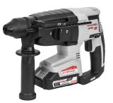 Аккумуляторный перфоратор ИНТЕРСКОЛ ПА-26/18ВM, 18 В, 2.8 Дж, 5300 уд/мин, с 2 АКБ 2 Ач и ЗУ (731.2.2.70)