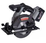 Аккумуляторная дисковая пила ИНТЕРСКОЛ ДПА-165/18В, 18 В, 165 мм, 5000 об/мин, с АКБ 4 Ач и ЗУ (577.4.1.70)