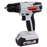 Дрель-шуруповерт ИНТЕРСКОЛ ДА-10/18ЭР 35, 18 В, 1450 об/мин, с АКБ 2 Ач и ЗУ, в кейсе (518.2.1.20)