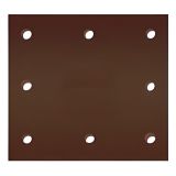 Шлифовальный лист ИНТЕРСКОЛ, для ПШМ, 105x114 мм, зернистость 120 мкм, 5 шт.