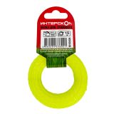 Леска для триммера ИНТЕРСКОЛ квадрат, 2.4 мм, 15 м (93103.024)